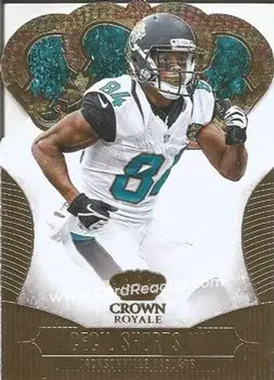 2013 Panini Crown Royale #21 - Cecil Shorts III - Jacksonville Jaguars - Front