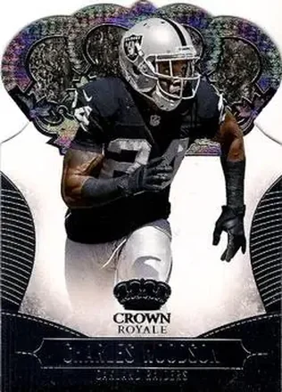 2013 Panini Crown Royale #22 - Charles Woodson - Oakland Raiders