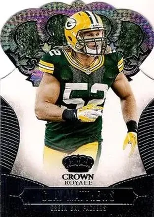 2013 Panini Crown Royale #26 - Clay Matthews - Green Bay Packers