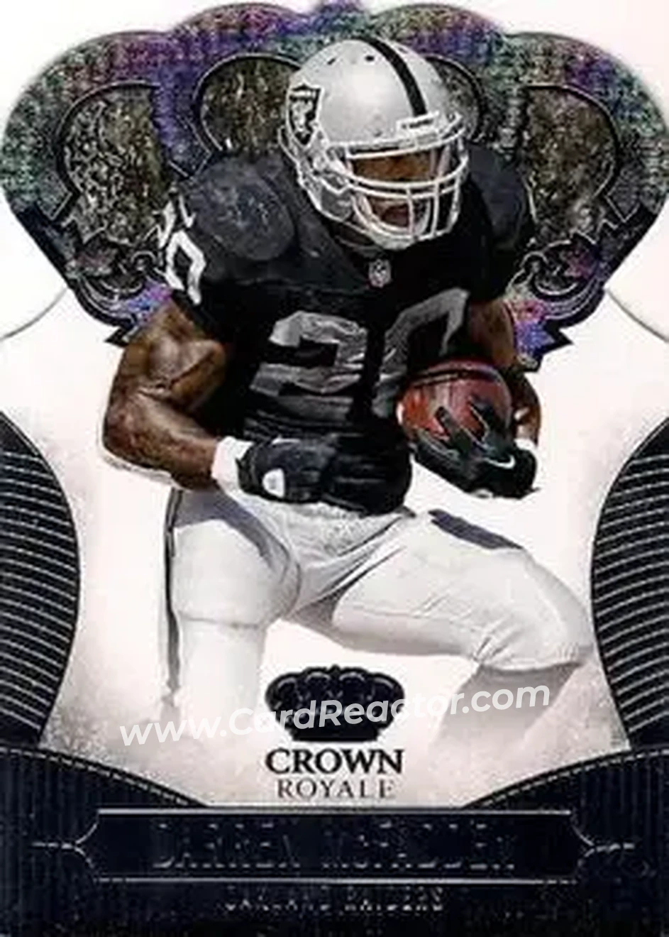 2013 Panini Crown Royale #29 - Darren McFadden - Oakland Raiders - Front 2013 Panini Crown Royale #29 - Darren McFadden - Oakland Raiders - Front
