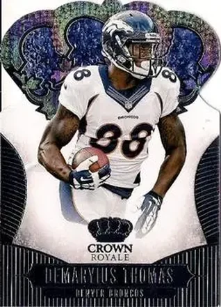 2013 Panini Crown Royale #32 - Demaryius Thomas - Denver Broncos