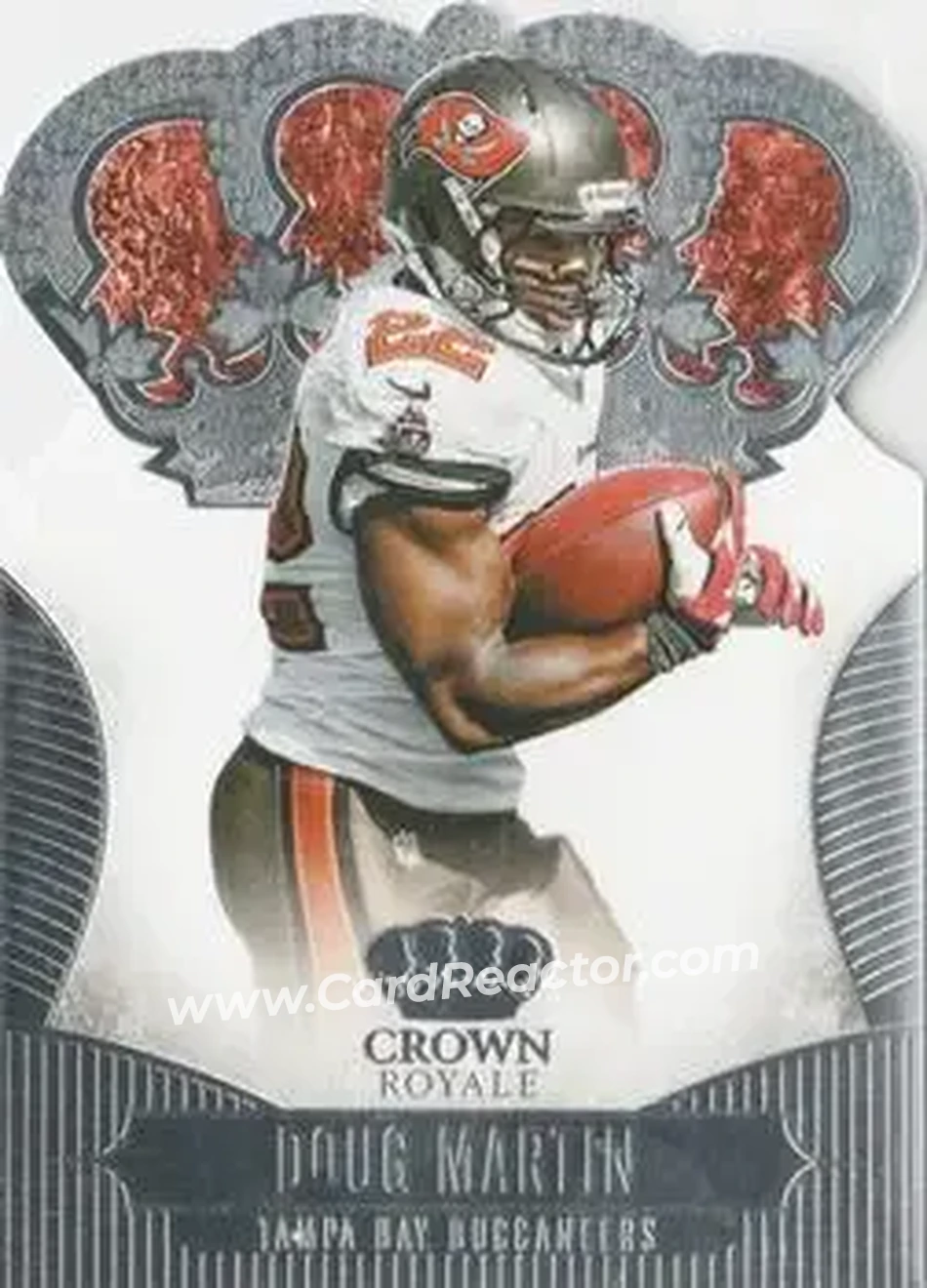 2013 Panini Crown Royale #35 - Doug Martin - Tampa Bay Buccaneers - Front