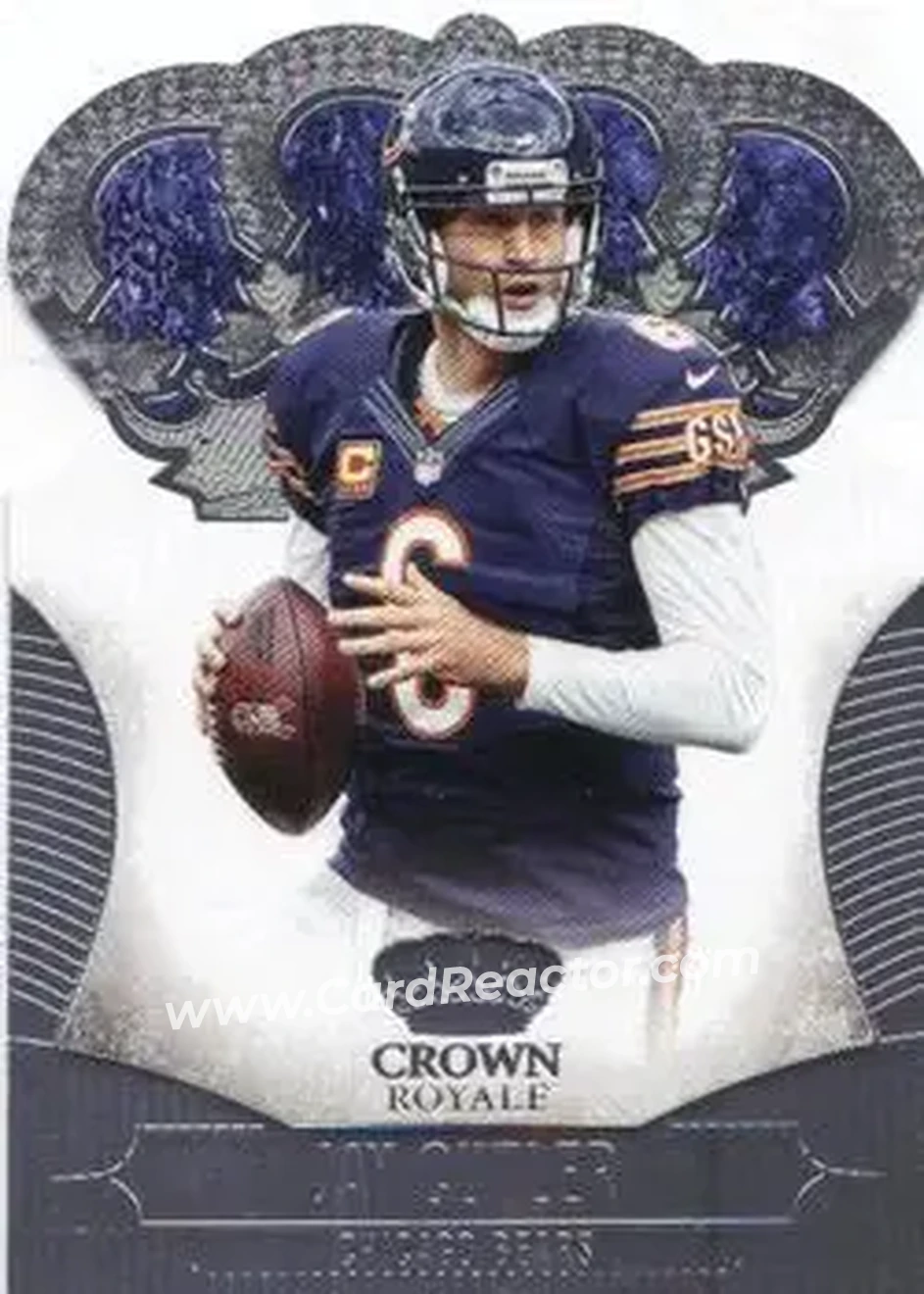 2013 Panini Crown Royale #45 - Jay Cutler - Chicago Bears - Front