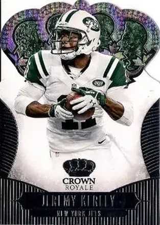 2013 Panini Crown Royale #46 - Jeremy Kerley - New York Jets