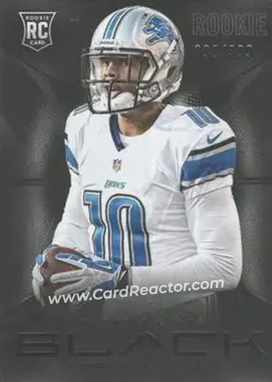 2013 Panini Black #122 - Corey Fuller - Detroit Lions - Front