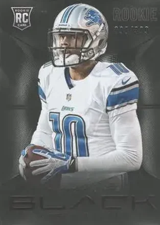 2013 Panini Black #122 - Corey Fuller - Detroit Lions