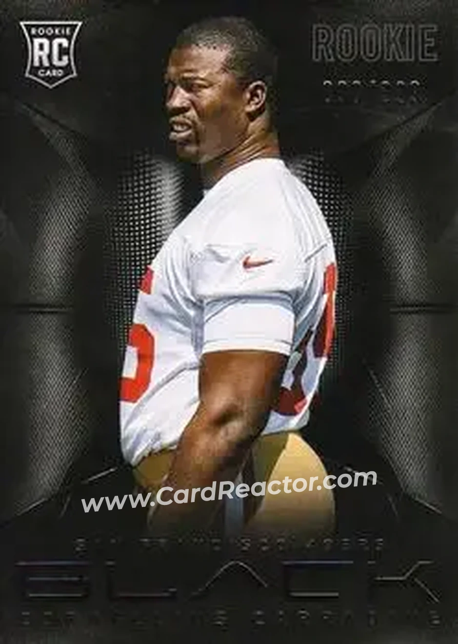 2013 Panini Black #123 - Cornellius Carradine - San Francisco 49ers