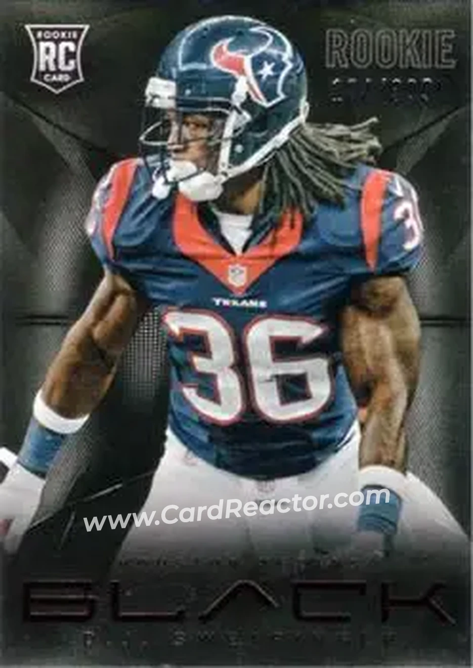 2013 Panini Black #126 - DJ Swearinger - Houston Texans