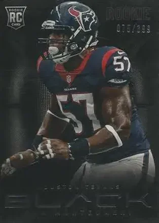 2013 Panini Black #179 - Sam Montgomery - Houston Texans