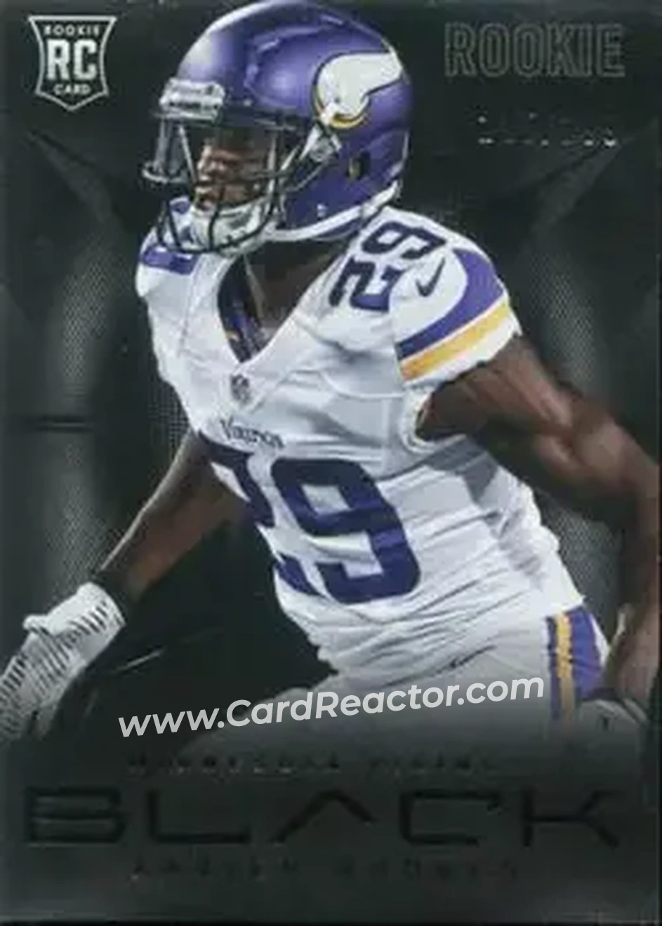 2013 Panini Black #189 - Xavier Rhodes - Minnesota Vikings - Front