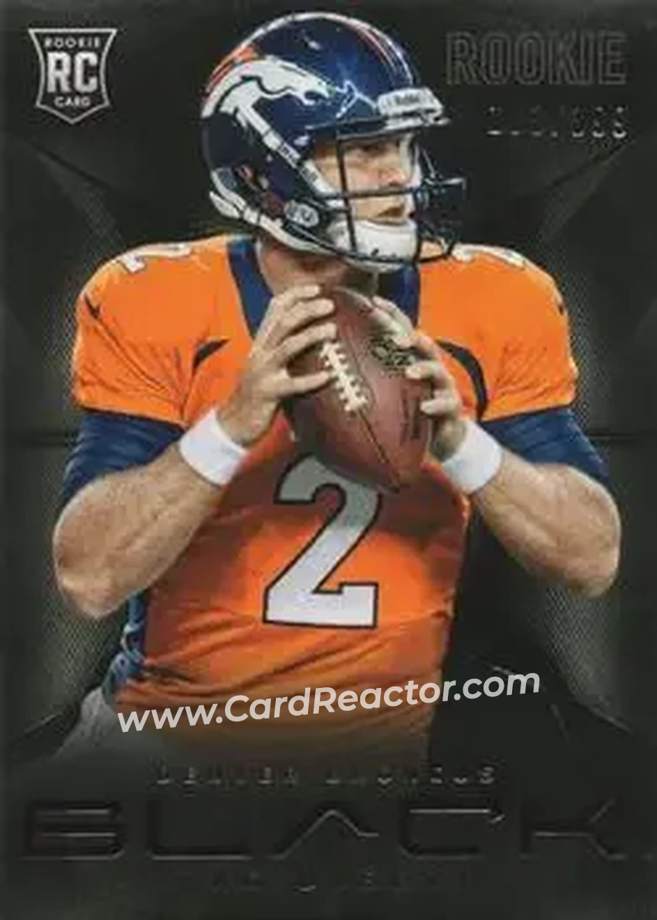 2013 Panini Black #190 - Zac Dysert - Denver Broncos