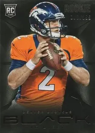 2013 Panini Black #190 - Zac Dysert - Denver Broncos