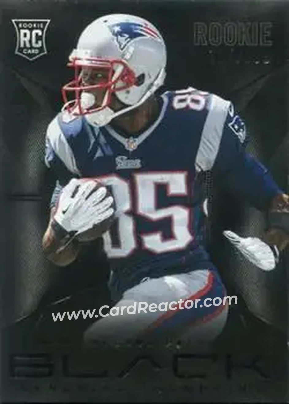 2013 Panini Black #192 - Kenbrell Thompkins - New England Patriots - Front