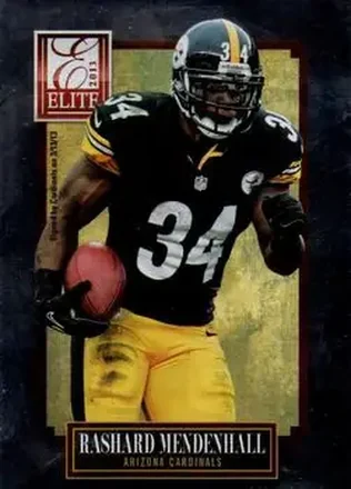 2013 Panini Elite #2 - Rashard Mendenhall - Arizona Cardinals