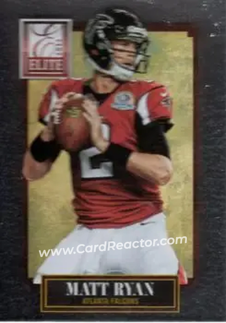 2013 Panini Elite #4 - Matt Ryan - Atlanta Falcons - Front