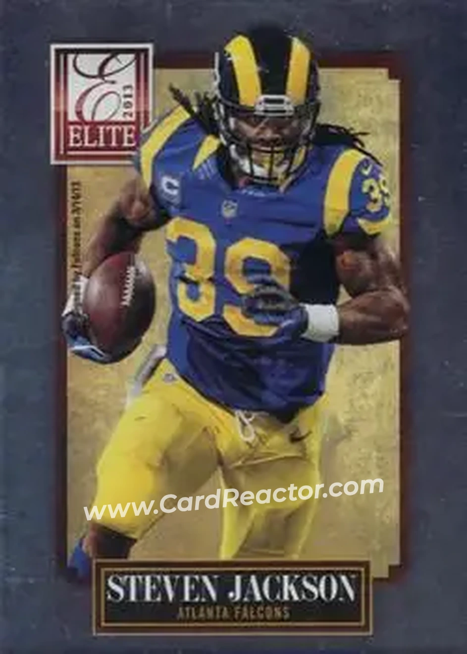 2013 Panini Elite #7 - Steven Jackson - Atlanta Falcons - Front