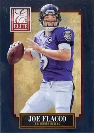2013 Panini Elite #8 - Joe Flacco - Baltimore Ravens