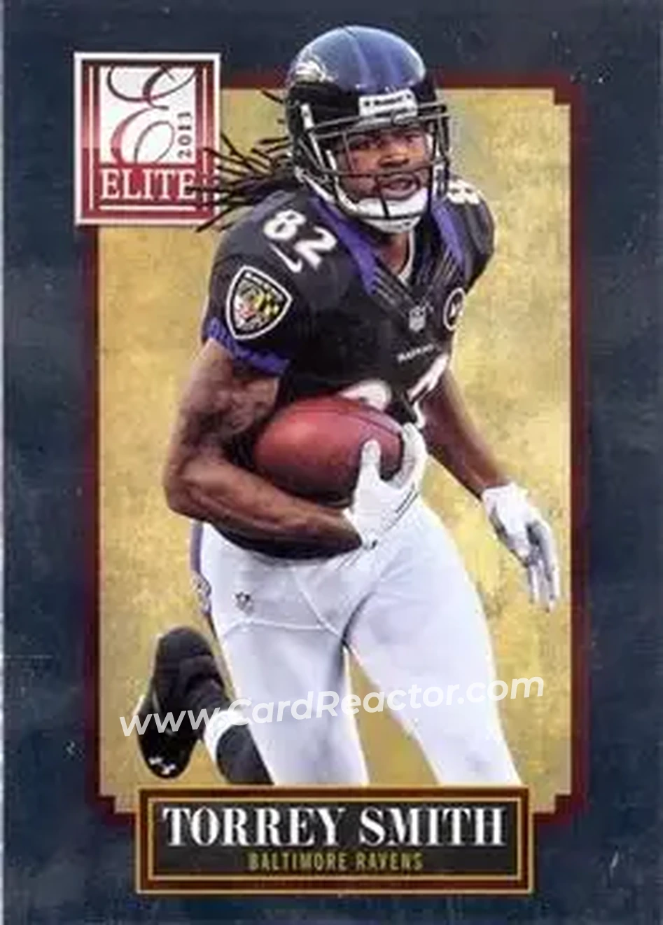 2013 Panini Elite #9 - Torrey Smith - Baltimore Ravens - Front