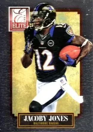 2013 Panini Elite #10 - Jacoby Jones - Baltimore Ravens