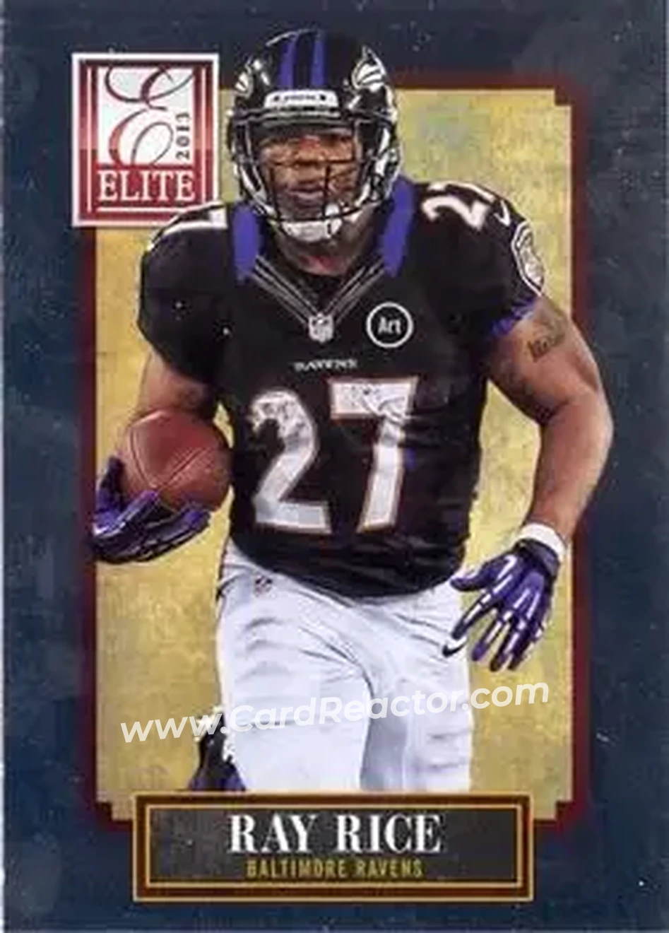 2013 Panini Elite #11 - Ray Rice - Baltimore Ravens - Front
