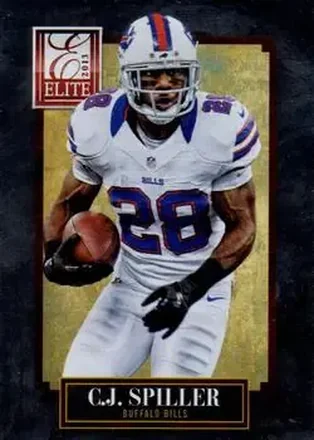 2013 Panini Elite #12 - C.J. Spiller - Buffalo Bills