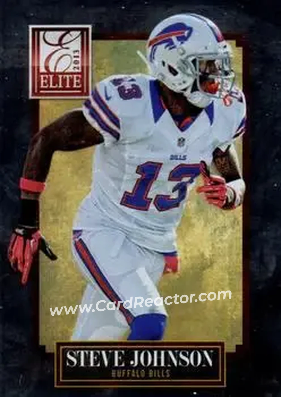 2013 Panini Elite #14 - Steve Johnson - Buffalo Bills - Front