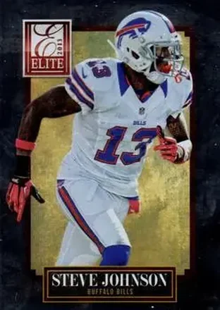 2013 Panini Elite #14 - Steve Johnson - Buffalo Bills