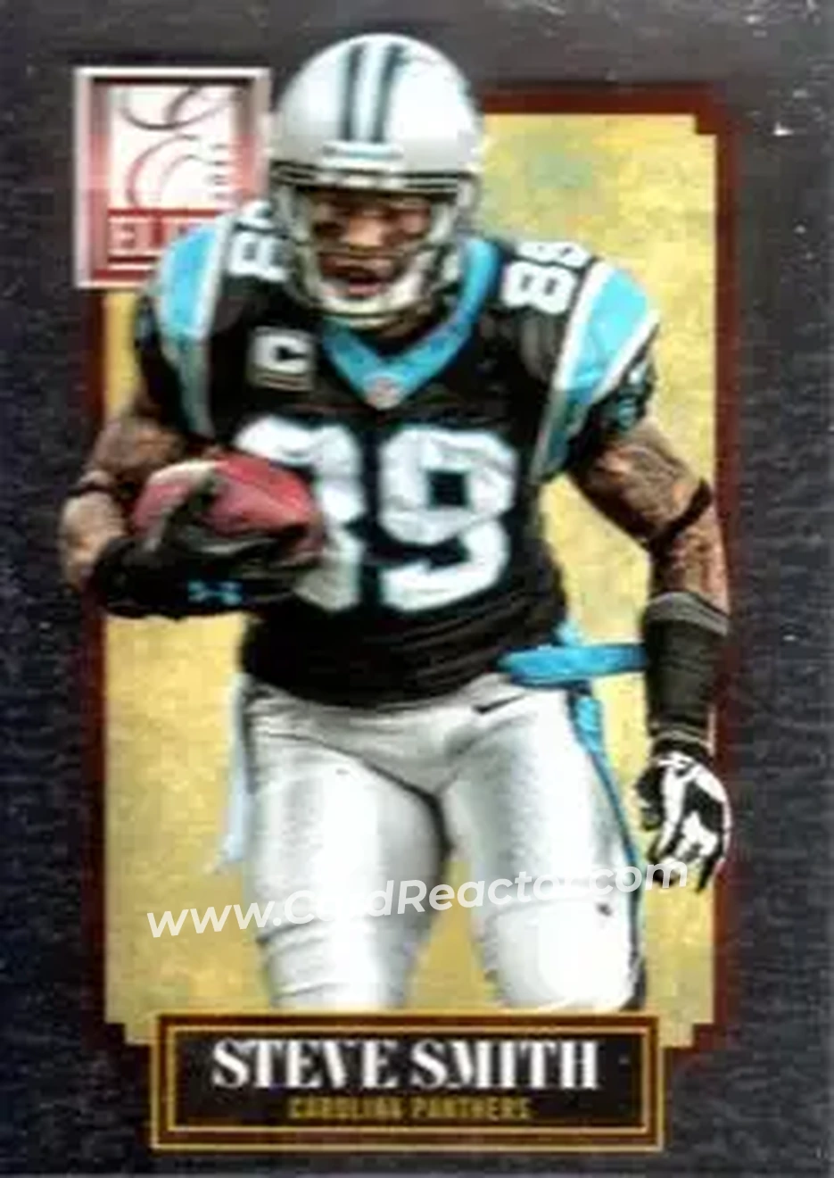 2013 Panini Elite #16 - Steve Smith Sr. - Carolina Panthers - Front