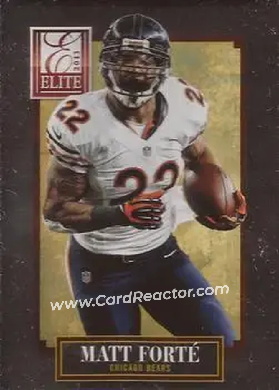 2013 Panini Elite #20 - Matt Forte - Chicago Bears - Front