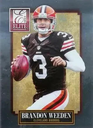 2013 Panini Elite #24 Brandon Weeden