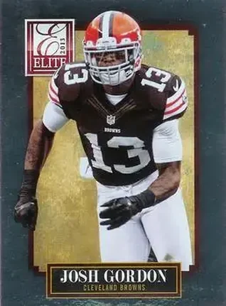 2013 Panini Elite #25 - Josh Gordon - Cleveland Browns