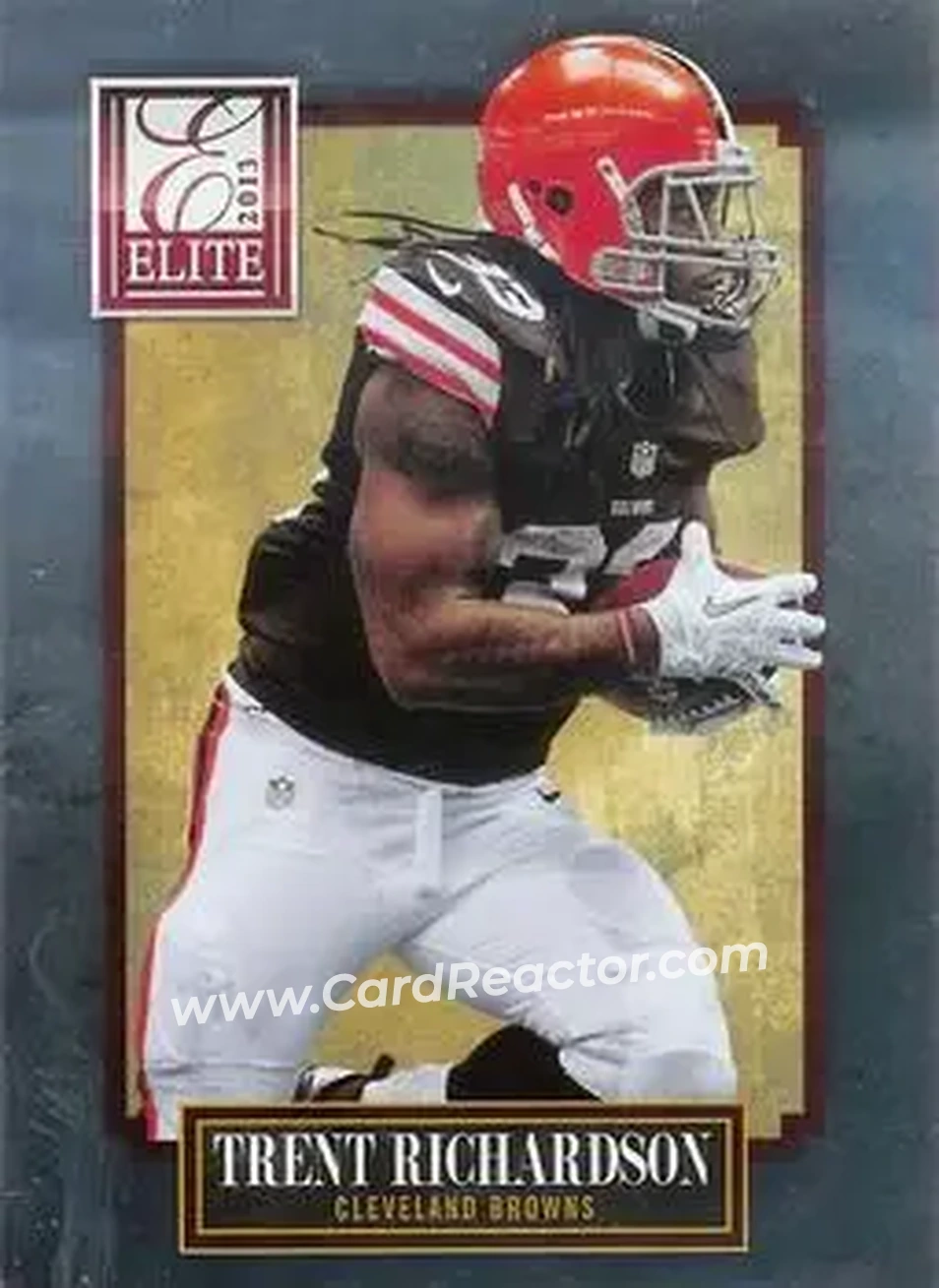 2013 Panini Elite #26 - Trent Richardson - Cleveland Browns - Front