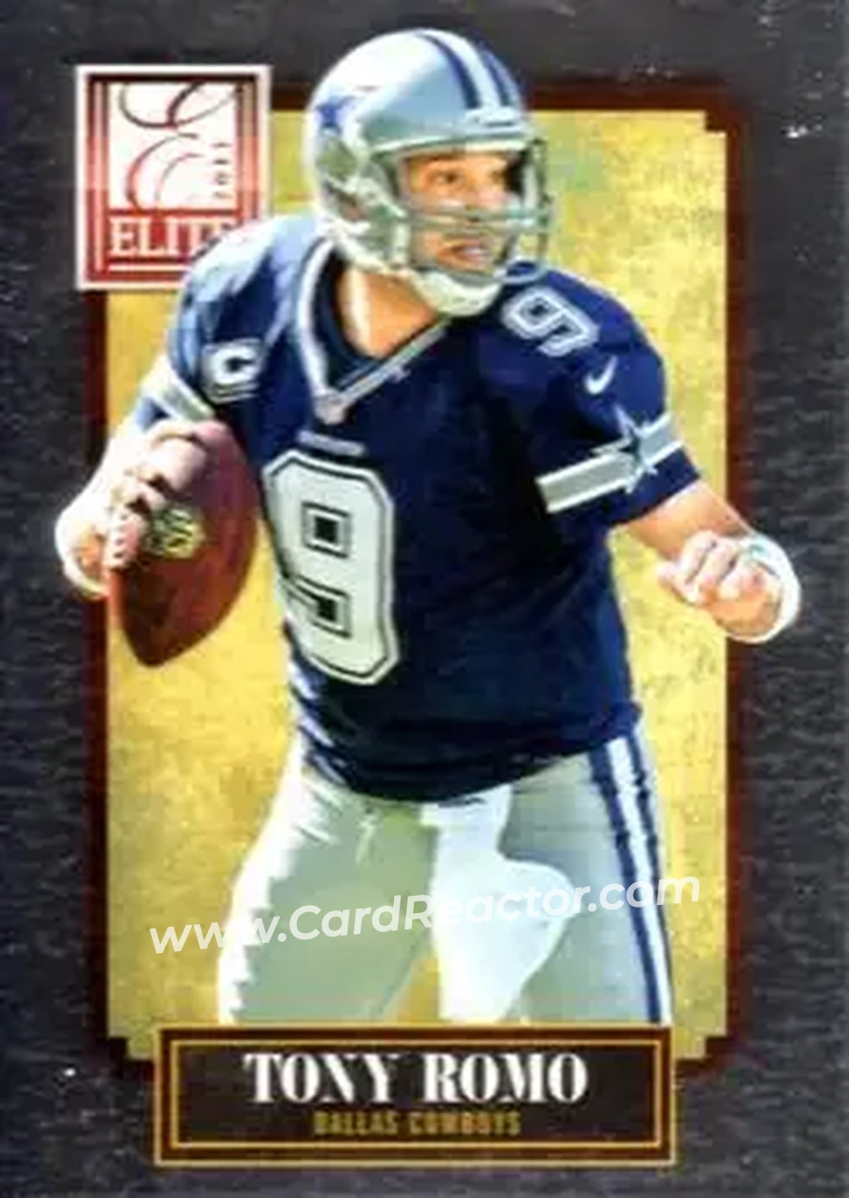 2013 Panini Elite #27 - Tony Romo - Dallas Cowboys - Front