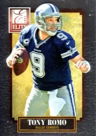 2013 Panini Elite #27 - Tony Romo - Dallas Cowboys
