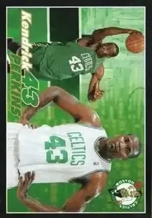 2009-10 Panini NBA Stickers (Argentina) #7 Kendrick Perkins