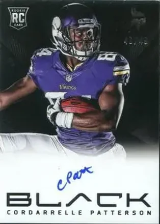 2013 Panini Black #204 - Cordarrelle Patterson - Minnesota Vikings