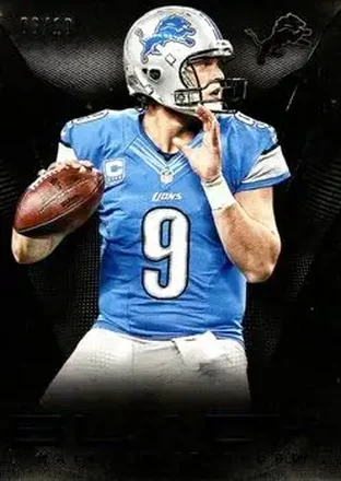 2013 Panini Black - Black #76 - Matthew Stafford - Detroit Lions