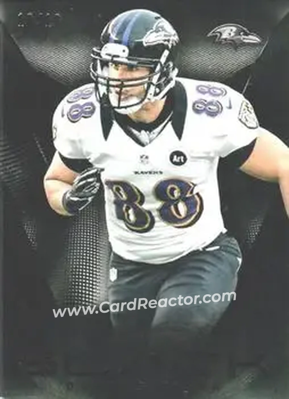 2013 Panini Black - Black #99 - Dennis Pitta - Baltimore Ravens - Front 2013 Panini Black - Black #99 - Dennis Pitta - Baltimore Ravens - Front