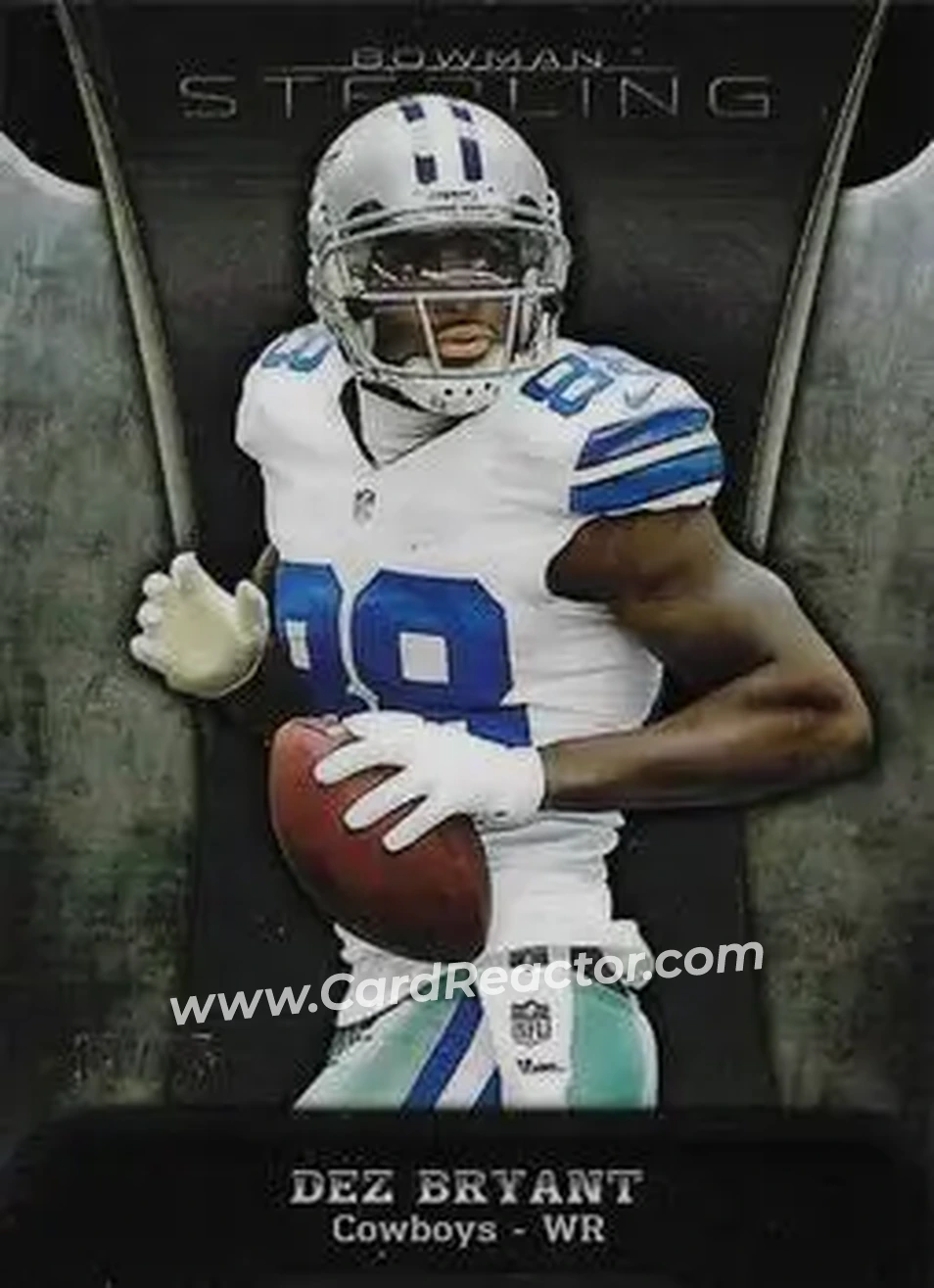 2013 Bowman Sterling - Black Refractors #9 - Dez Bryant - Dallas Cowboys - Front