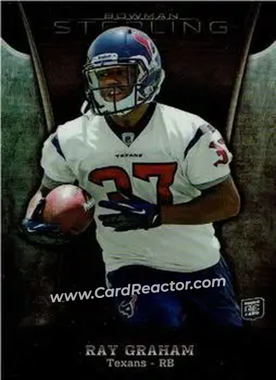2013 Bowman Sterling - Black Refractors #33 - Ray Graham - Houston Texans