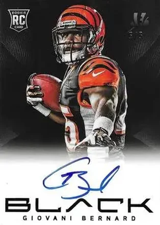 2013 Panini Black - Black #212 - Giovani Bernard - Cincinnati Bengals