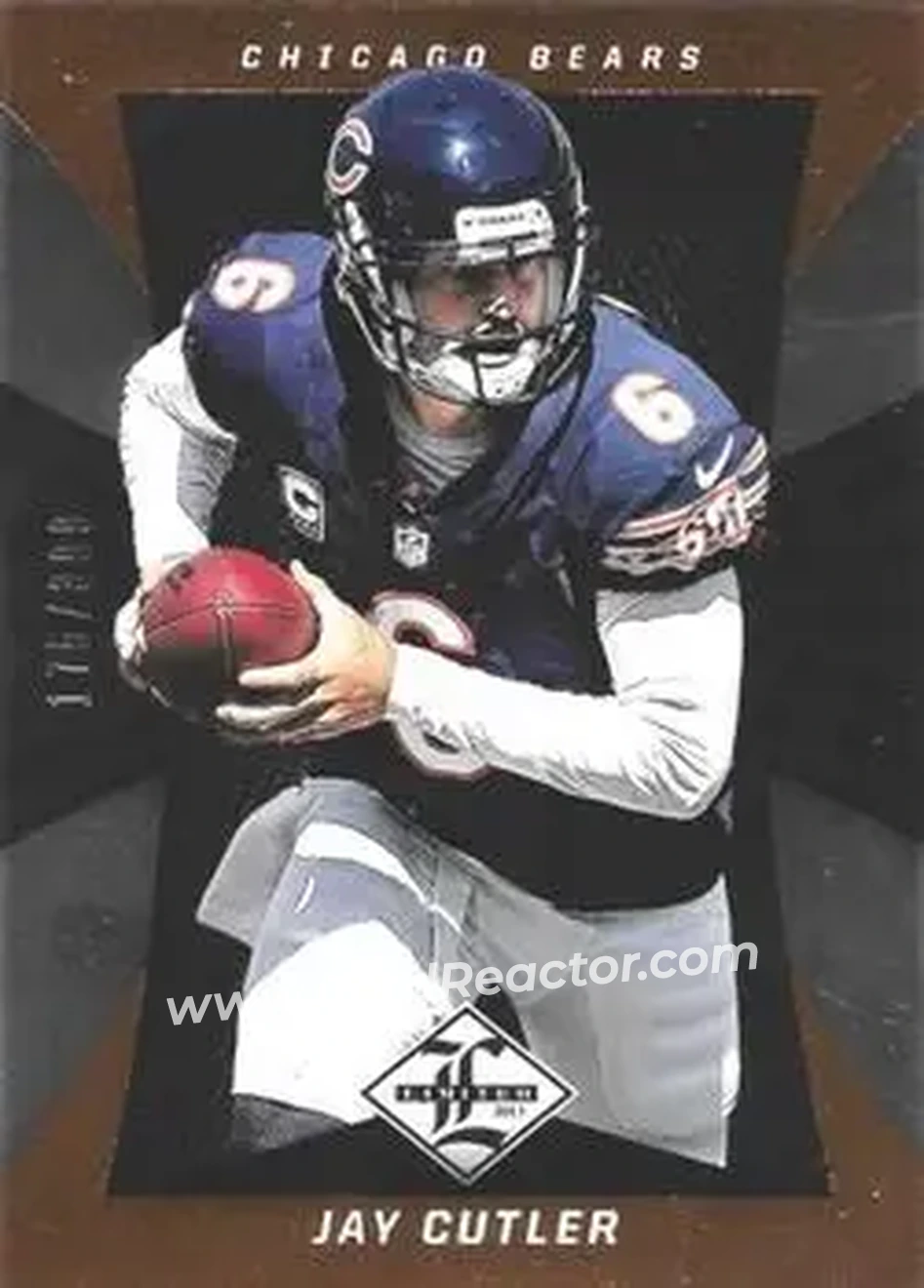 2013 Panini Limited #16 - Jay Cutler - Chicago Bears - Front