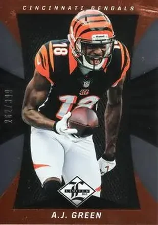 2013 Panini Limited #20 - A.J. Green - Cincinnati Bengals