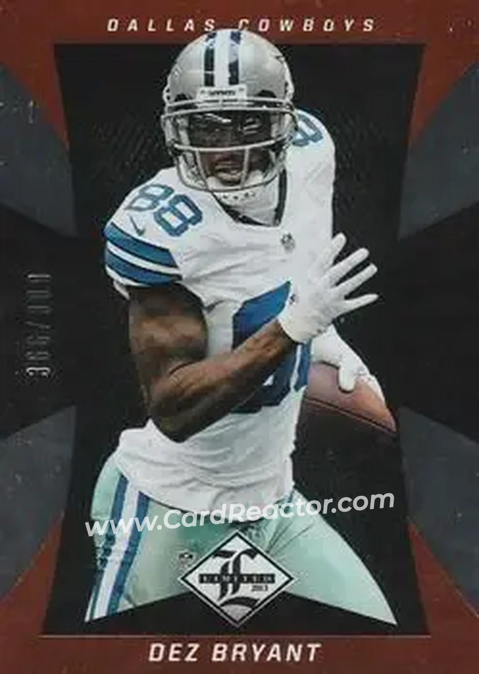 2013 Panini Limited #26 - Dez Bryant - Dallas Cowboys - Front 2013 Panini Limited #26 - Dez Bryant - Dallas Cowboys - Front