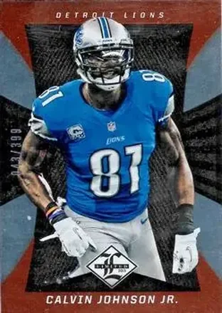 2013 Panini Limited #34 - Calvin Johnson - Detroit Lions