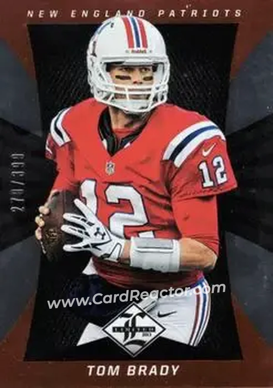 2013 Panini Limited #59 - Tom Brady - New England Patriots - Front