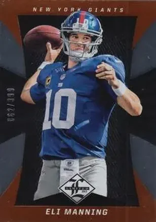 2013 Panini Limited #65 - Eli Manning - New York Giants