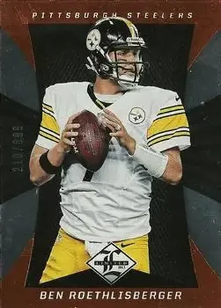 2013 Panini Limited #77 - Ben Roethlisberger - Pittsburgh Steelers