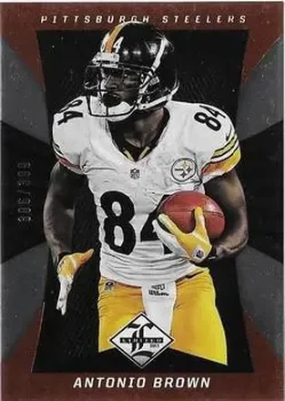 2013 Panini Limited #78 - Antonio Brown - Pittsburgh Steelers