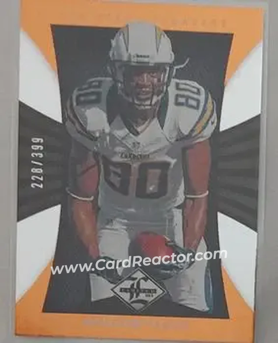 2013 Panini Limited #81 - Malcom Floyd - San Diego Chargers - Front